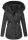 Navahoo Schätzchen Damen Winter Jacke mit Teddyfell und Kunstfell B615 Schwarz Größe M - Gr. 38