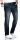 Alessandro Salvarini Herren Jeans Dunkelblau gerades Bein O-210