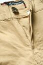 Alessandro Salvarini Herren Designer Cargohose Cargo Stoff Hose NEU O260 Beige