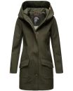 Marikoo Mayleen Damen Softshell Jacke mit Kapuze B856...