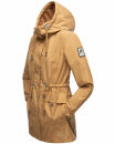 Navahoo Neophee Damen Parka B922 Camel Größe XS - Gr. 34