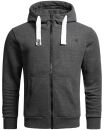 Alessandro Salvarini Herren Sweatjacke O-314 Größe L - Gr. L