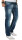 Alessandro Salvarini Herren Jeans Hose Dicke Naht Denim-W36-L30