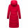 Marikoo Benikoo Damen lange Winterjacke B949 Deep Red Größe S - Gr. 36