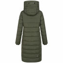 Navahoo Mondmaedchen Damen Winter Steppjacke N036 Olive Größe M - Gr. 38