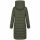 Navahoo Mondmaedchen Damen Winter Steppjacke N036 Olive Größe M - Gr. 38