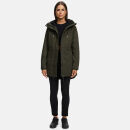 Navahoo Winterfunke Damen Winterjacke N038 Olive Größe XL - Gr. 42